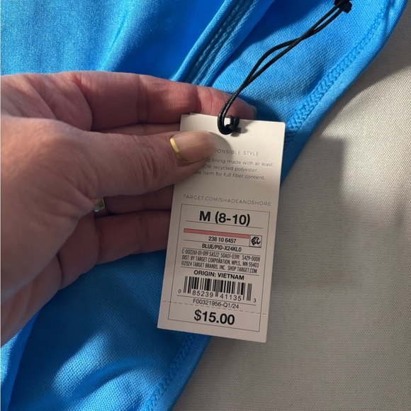 New with tags, womens size medium high rise cheeky swim bottoms, #H1013 - Picture 4 of 6